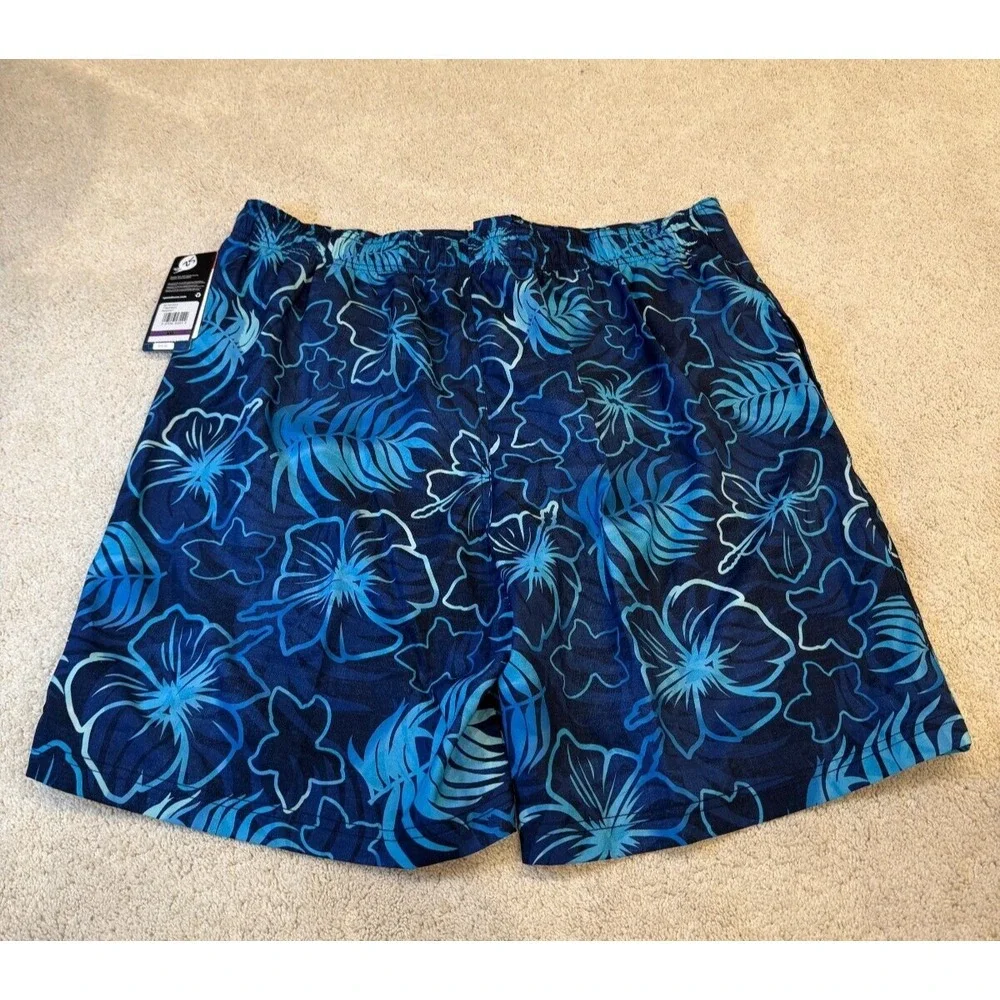 Speedo Bondi Eco 4-Way Stretch & UPF 50+‎ Men's Bathing Suit XXL Dark Blue